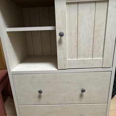 ニトリ　マルチチェスト　　　　白の画像