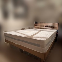 【2/14まで　マットレスのみ】リセノ　ポケットコイルマットレス　ダブルの画像