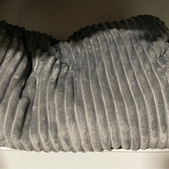 電気毛布  グレー　掛け敷き兼用 大判190×130/フランネル 自動電源オフ ダニ退治  過熱保護 タイマー機能付 電気ブランケット 洗える の画像