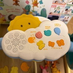 【超美品】【箱付】えらべる回転6wayジムにへんしんメリー くまのプーさん ディズニーベビーの画像