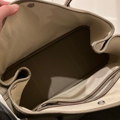 未使用　牛革トートバッグの画像