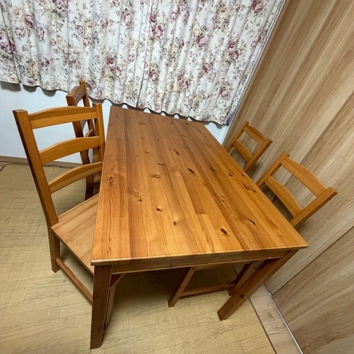 IKEA イケア ダイニングテーブルセット ヨックモック JOKKMOKK