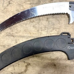 Silky はやうち 4段 6.3m 替刃付き／ケースあり／動作確認済みの画像