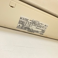 エアコン　取り外しの画像