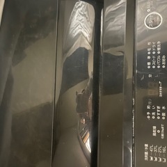 【2/7迄】洗濯機(1年使用)説明書有の画像