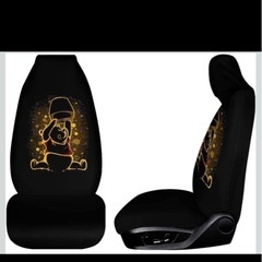 Disneyプーさん凡用カーシート普通車、軽自動車用の画像