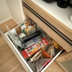 【美品】北欧系　食器棚の画像