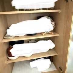 【美品】北欧系　食器棚の画像