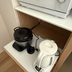 【美品】北欧系　食器棚の画像