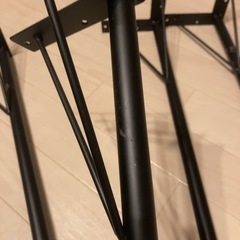 【お取引中】DIY　アイアンレッグ  テーブル脚　４本　塗装ハゲなし　ややサビ箇所あり　の画像