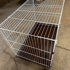 小型犬・小動物用ケージ 大きめサイズ 横110×奥行62×高さ75の画像