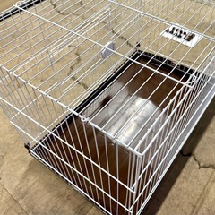 小型犬・小動物用ケージ 大きめサイズ 横110×奥行62×高さ75の画像