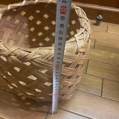 竹カゴ2個セットの画像