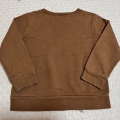 🌈スヌーピー ブラウン トレーナー 110cmの画像