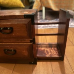 アンティーク 骨董 小物入れの画像