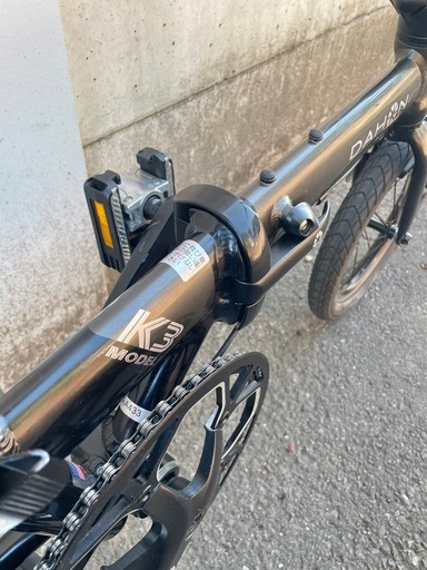 【ほぼ未使用・超美品】DAHON ダホン　K3  14インチ　折りたたみ自転車