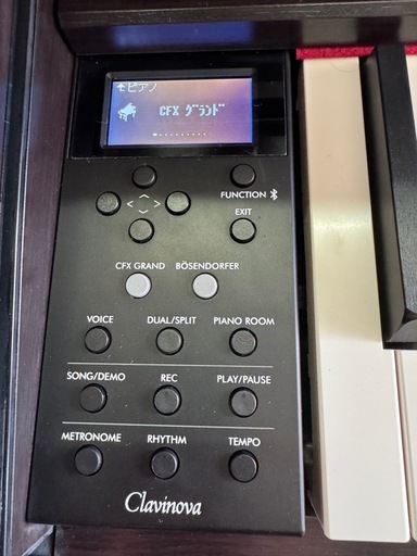 中古美品  2021年製　木製鍵盤 ヤマハ YAMAHA CLP-745R電子ピアノ Clavinova クラビノーバ