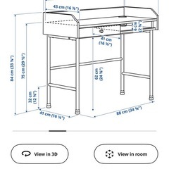 IKEA デスクの画像
