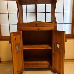 レンジ台　収納の画像