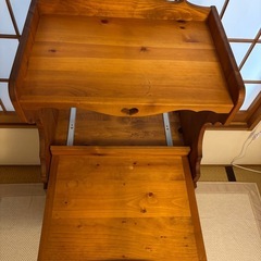 レンジ台　収納の画像