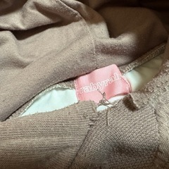 🌈rabyraby ブラウン トレーナー 150cmの画像