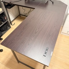 L型デスク1600×1600の画像