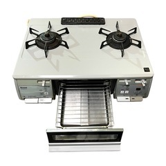 【ホース付き】リンナイ ガステーブル RT62WHT-L 都市ガス用の画像