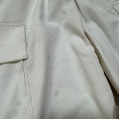 🌈rabyraby カーゴパンツ ホワイト 140cmの画像