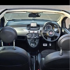 宮城個人整備歴有H23年フィアット500C限定車1.2 by DIESEL車検R8/4調子良好の画像