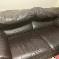ソファ本革
の画像