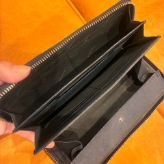 PORTER 長財布メンズ紺ギャルソンタイプの画像