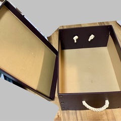 ニトリ　ペーパー製収納ボックスの画像