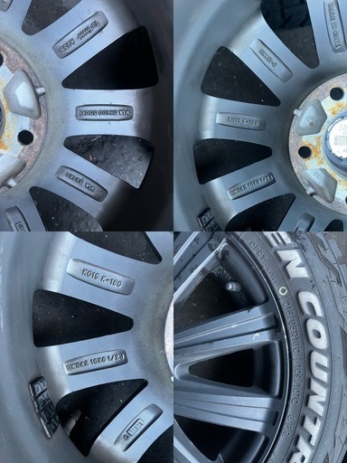 TOYO OPEN COUNTRY R/T 215/65R16C 5本セット 製造2021年 
