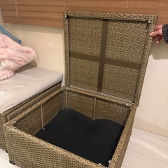 収納できる椅子お譲りします！の画像