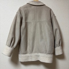 Wcloset ダブルクローゼット リバーシブル　 ボアジャケット ジッパーの画像
