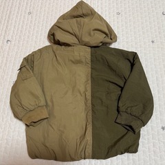 🌈makepono カーキ アウター 95cmの画像