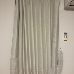【美品】(2/16-)ニトリ遮光カーテン2点セットの画像