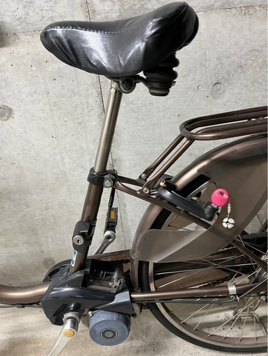 パナソニック電動自転車　茶色