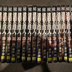 【全巻新品購入】進撃の巨人 1〜34巻（完結）ワンオーナー品【※場所※にて手渡し】の画像