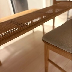 ★家族4人用★ダイニングテーブル✖️椅子セット の画像