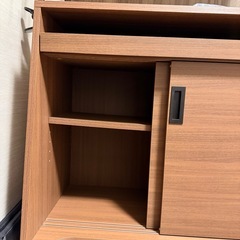 収納付きPCデスクの画像