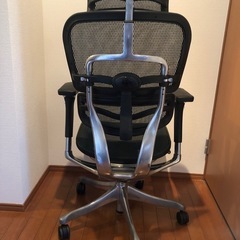 エルゴヒューマン　デスクチェア　ジャンク品の画像
