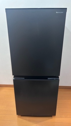 SHARP 152L冷蔵庫（左右開閉対応）