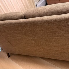 3人掛けソファ 布張りタイプ の画像