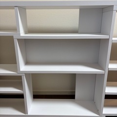 【ニトリ】幅の調節ができる 窓・カウンター下ラックS（奥行スリム19cm WW）の画像