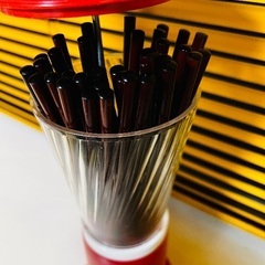 【レア】レトロポップ　TOWA？　箸立て　昭和レトロ【希少】の画像