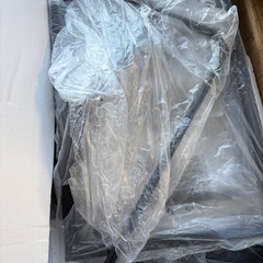 新品　鏡が割れた  Dowinx ドレッサー コンパクト 2点セット コンセント付き 3色LEDライト スツール付き 鏡台 女優ミラー 姫系 可愛い ドライヤーホルダー 収納沢山 おしゃれ 引き出し 収納 テーブル 化粧台 白 ホワイト 純白＆ブラック LS-GJ01Cの画像