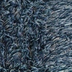 ラグマット　カーペット　円形　ネイビーの画像