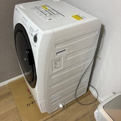 シャープ ドラム式 洗濯機 2021年製の画像