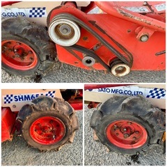 サトー　ハンマーナイフモア SHM651 7馬力　作動品　引き取り限定　発送不可の画像